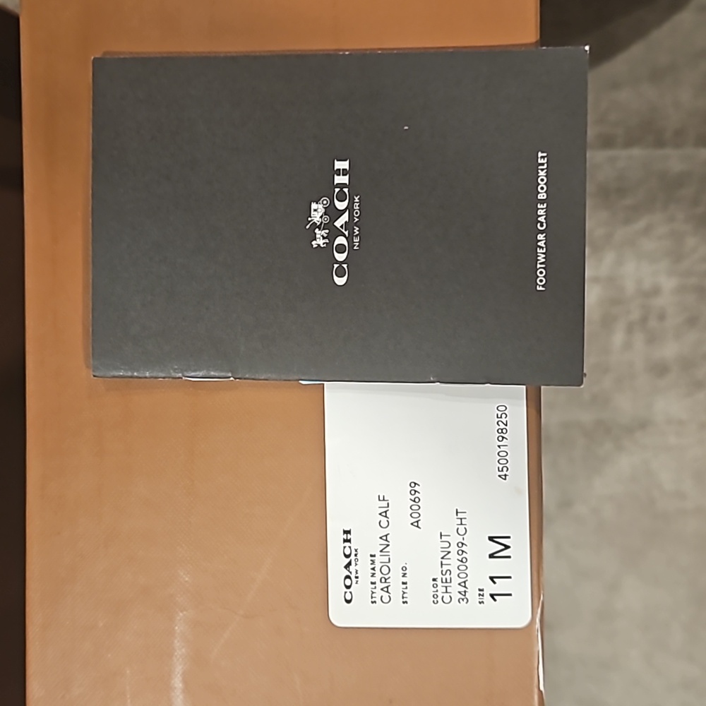 Coach Carolina Calf Boots New in Box - Picture 8 of 8